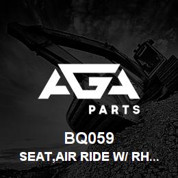 BQ059 Tigercat SEAT,AIR RIDE W/ RH JOYSTICK CARRIER | AGA Parts