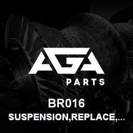 BR016 Tigercat SUSPENSION,REPLACE,GRAMMER 97GL STD FREQ | AGA Parts