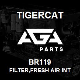 BR119 Tigercat FILTER,FRESH AIR INTAKE 6''X10''X2-3/16' | AGA Parts