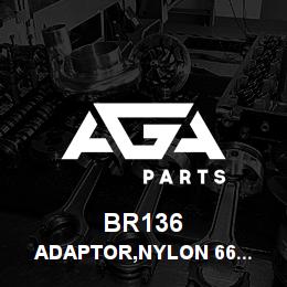 BR136 Tigercat ADAPTOR,NYLON 66 LOUVER | AGA Parts