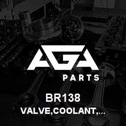 BR138 Tigercat VALVE,COOLANT,MOTORIZED | AGA Parts