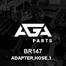 BR147 Tigercat ADAPTER,HOSE,3''ID | AGA Parts