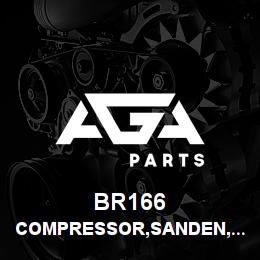 BR166 Tigercat COMPRESSOR,SANDEN,24V,R134A | AGA Parts