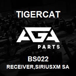 BS022 Tigercat RECEIVER,SIRIUSXM SATELLITE | AGA Parts