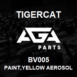 BV005 Tigercat PAINT,YELLOW AEROSOL SUPERSHIELD GUERTIN | AGA Parts