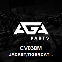 CV038M Tigercat JACKET,TIGERCAT BLACK USA,LARGE | AGA Parts
