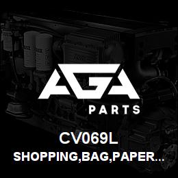 CV069L Tigercat SHOPPING,BAG,PAPER, TIGERCAT | AGA Parts