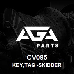 CV095 Tigercat KEY,TAG -SKIDDER | AGA Parts