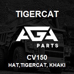 CV150 Tigercat HAT,TIGERCAT, KHAKI w/CAMOUFLAGE BRIM | AGA Parts