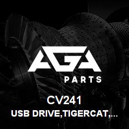 CV241 Tigercat USB DRIVE,TIGERCAT,8 GIG | AGA Parts