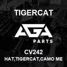 CV242 Tigercat HAT,TIGERCAT,CAMO MESH BACK | AGA Parts