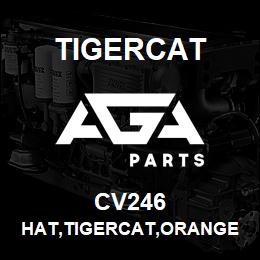 CV246 Tigercat HAT,TIGERCAT,ORANGE TWILL W/PEAK COLOUR | AGA Parts