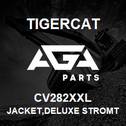 CV282XXL Tigercat JACKET,DELUXE STROMTECH,X LARGE | AGA Parts