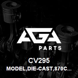 CV295 Tigercat MODEL,DIE-CAST,870C TRACK FELLER BUNCHER | AGA Parts