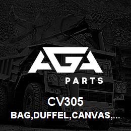 CV305 Tigercat BAG,DUFFEL,CANVAS,TIGERCAT | AGA Parts