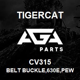 CV315 Tigercat BELT BUCKLE,630E,PEWTER | AGA Parts