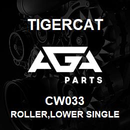 CW033 Tigercat ROLLER,LOWER SINGLE FLANGED BERCO | AGA Parts