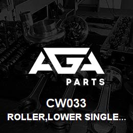 CW033 Tigercat ROLLER,LOWER SINGLE FLANGED BERCO | AGA Parts