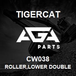 CW038 Tigercat ROLLER,LOWER DOUBLE FLANGED BERCO | AGA Parts