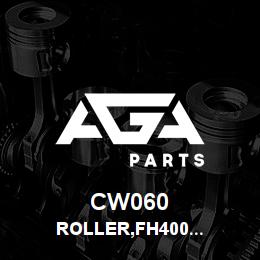 CW060 Tigercat ROLLER,FH400 EXCAVATOR SINGLE FLANGE | AGA Parts