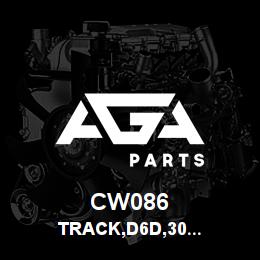 CW086 Tigercat TRACK,D6D,30''TRIPLE,47LINK | AGA Parts