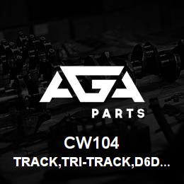 CW104 Tigercat TRACK,TRI-TRACK,D6D,28''SINGLE,47LINK,LH | AGA Parts