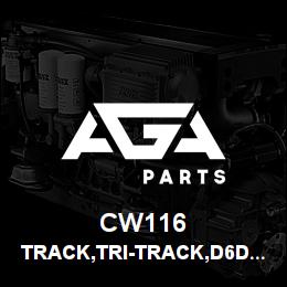 CW116 Tigercat TRACK,TRI-TRACK,D6D,28''SINGLE,47LINK,RH | AGA Parts