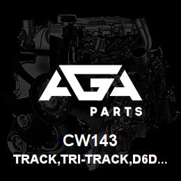 CW143 Tigercat TRACK,TRI-TRACK,D6D,30''DOUBLE,47LINK,LH | AGA Parts