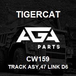 CW159 Tigercat TRACK ASY,47 LINK D6 36'' TRIPLES RH TRI | AGA Parts