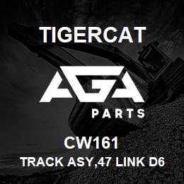 CW161 Tigercat TRACK ASY,47 LINK D6 36'' TRIPLES LH TRI | AGA Parts
