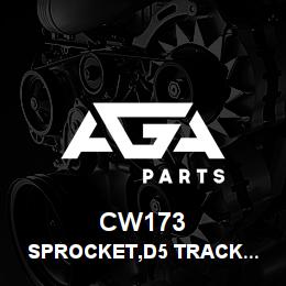 CW173 Tigercat SPROCKET,D5 TRACK DRIVE 715 | AGA Parts