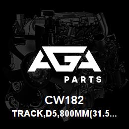 CW182 Tigercat TRACK,D5,800MM(31.5'')DOUBLE,48LINK | AGA Parts