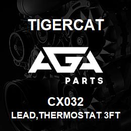 CX032 Tigercat LEAD,THERMOSTAT 3FT | AGA Parts