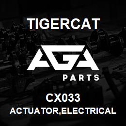 CX033 Tigercat ACTUATOR,ELECTRICAL | AGA Parts