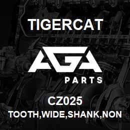 CZ025 Tigercat TOOTH,WIDE,SHANK,NON-CARBIDE,QUADCO | AGA Parts