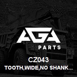 CZ043 Tigercat TOOTH,WIDE,NO SHANK,CARBIDE,GATOR | AGA Parts