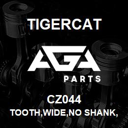CZ044 Tigercat TOOTH,WIDE,NO SHANK,CARBIDE,QUADCO-GI | AGA Parts