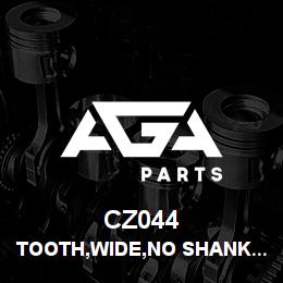 CZ044 Tigercat TOOTH,WIDE,NO SHANK,CARBIDE,QUADCO-GI | AGA Parts