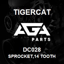 DC028 Tigercat SPROCKET,14 TOOTH | AGA Parts