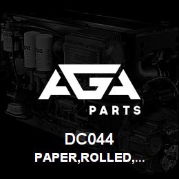 DC044 Tigercat PAPER,ROLLED,THERMAL,SCRIPTOS | AGA Parts