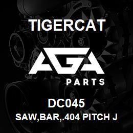 DC045 Tigercat SAW,BAR,.404 PITCH JET FIT 55CM LG | AGA Parts