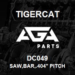 DC049 Tigercat SAW,BAR,.404'' PITCH JET FIT 82CM LG | AGA Parts