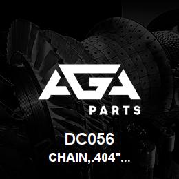 DC056 Tigercat CHAIN,.404'' PITCH .080''GA 95 LINK | AGA Parts