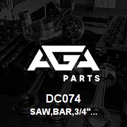 DC074 Tigercat SAW,BAR,3/4'' PITCH 36''LG | AGA Parts