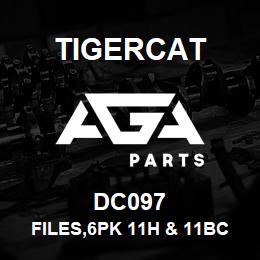 DC097 Tigercat FILES,6PK 11H & 11BC 3/4'' CHAIN | AGA Parts