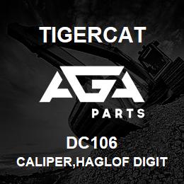 DC106 Tigercat CALIPER,HAGLOF DIGITECH PROFESSIONAL | AGA Parts