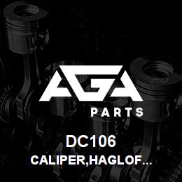 DC106 Tigercat CALIPER,HAGLOF DIGITECH PROFESSIONAL | AGA Parts