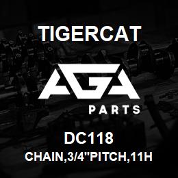 DC118 Tigercat CHAIN,3/4''PITCH,11H,68 LINKS | AGA Parts