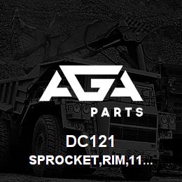 DC121 Tigercat SPROCKET,RIM,11 TOOTH,3/4''PITCH | AGA Parts