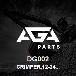 DG002 Tigercat CRIMPER,12-24 DEUTSCH DT-480-00 | AGA Parts